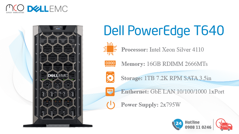 Máy chủ Dell PowerEdge T640