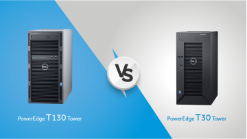 So sánh hai máy chủ Dell PowerEdge T130 với T30