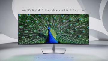 Dell tiết lộ mẫu màn hình cong mới 40