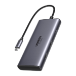 Bộ chuyển đổi USB-C 6 trong 1, hỗ trợ xuất 2 cổng HDMI + 2 * USB + USB-C + PD 100W Ugreen 15852